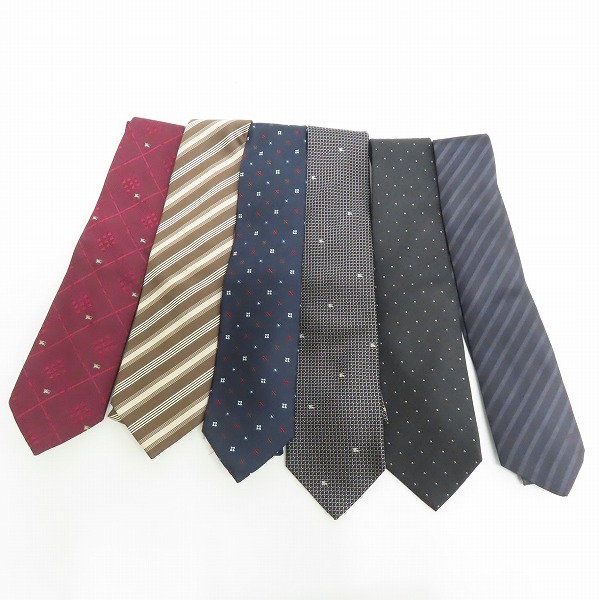 実際に弊社で買取させて頂いた【おまとめ6点】BURBERRY/バーバリー ネクタイ