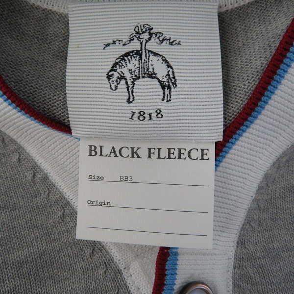 実際に弊社で買取させて頂いたBLACK FLEECE by Brooks Brothers/ブラックフリース ブルックスブラザーズ ウール ニット/コットンベスト/BB3 3点セットの画像 2枚目
