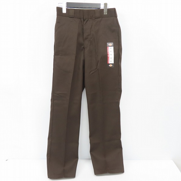 実際に弊社で買取させて頂いた【未使用】Dickies/ディッキーズ ワークパンツ/チノパン/ダークブラウン 29
