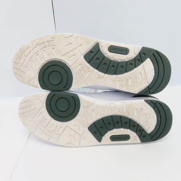 実際に弊社で買取させて頂いたLACOSTE/ラコステ COURT CAGE スニーカー SM00271/UK7.5の画像 3枚目