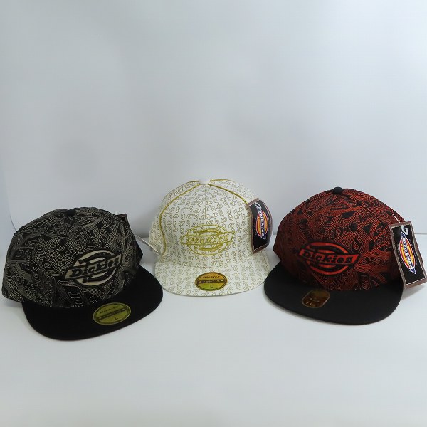 実際に弊社で買取させて頂いた(4)【未使用】Dickies/ディッキーズ キャップ/帽子/L 3点セット