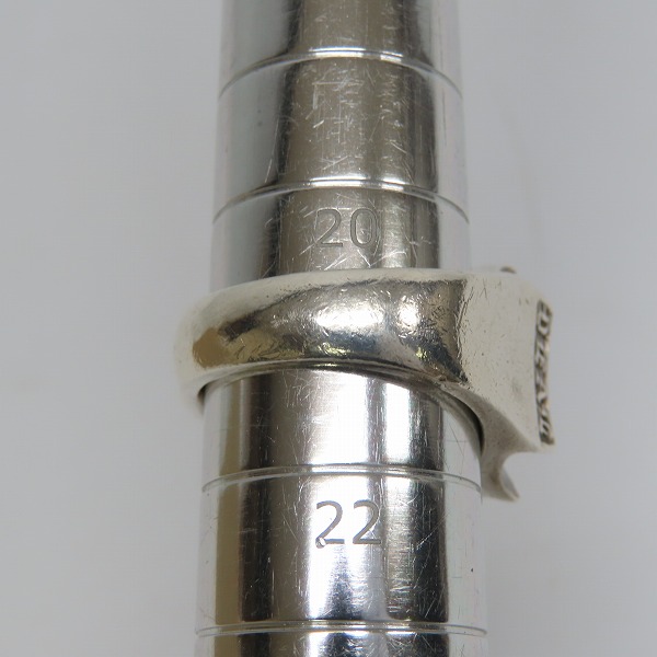 実際に弊社で買取させて頂いたDEAL DESIGN/ディールデザイン アイアンクロスリング 21号の画像 8枚目