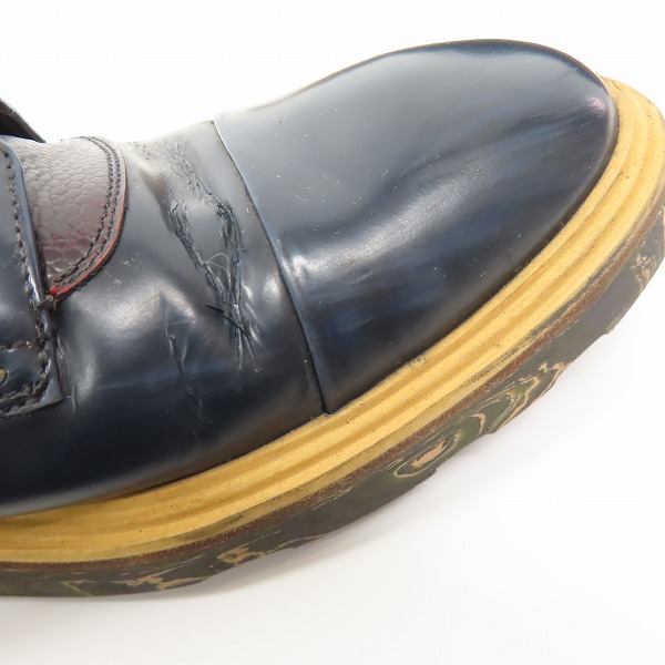 実際に弊社で買取させて頂いたPaul Smith/ポールスミス レザー シューズ/UK7の画像 6枚目