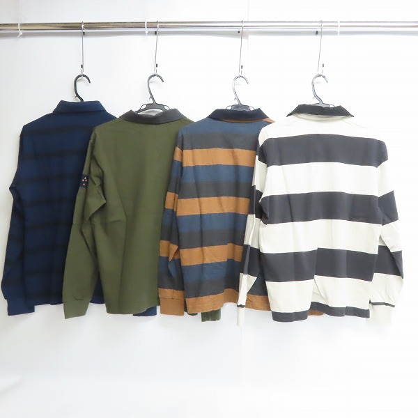 実際に弊社で買取させて頂いたcanterbury/カンタベリー ロングスリーブ ラガーシャツ 4点セットの画像 1枚目