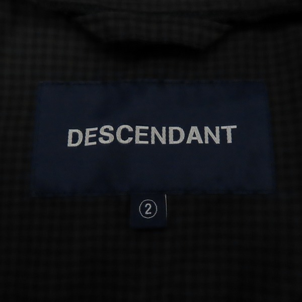 実際に弊社で買取させて頂いたDESCENDANT/ディセンダント ナイロンジャケット/2の画像 2枚目