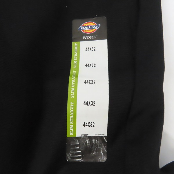 実際に弊社で買取させて頂いた【未使用】Dickies/ディッキーズ ワークパンツ/チノパン ブラック 44の画像 7枚目