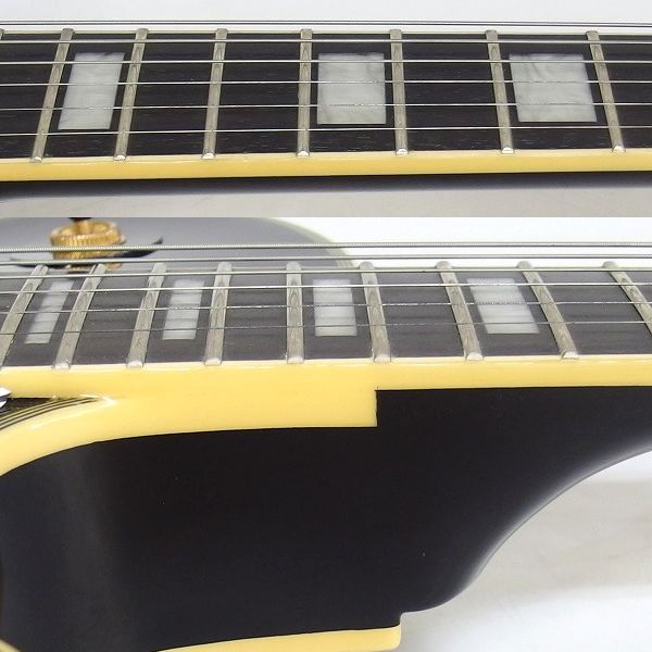 実際に弊社で買取させて頂いた★Epiphone/エピフォン Les Paul Custom Pro/レスポールカスタム プロ コイルタップ＆フェイズ搭載 ソフトケース付の画像 3枚目