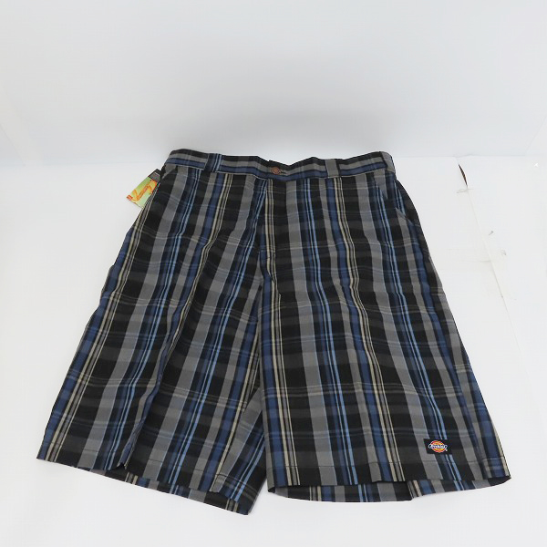 実際に弊社で買取させて頂いた【おまとめ品】Dickies/ディッキーズ MULTI USE POCKET SHORTS/マルチユーズ ポケット ショーツ/チェック柄 ハーフパンツ/38の画像 3枚目
