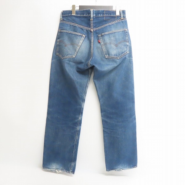 実際に弊社で買取させて頂いたLevis/リーバイス 501 両面BIG E/不均等V/刻印6/フライ刻印E ヴィンテージ デニムパンツの画像 1枚目