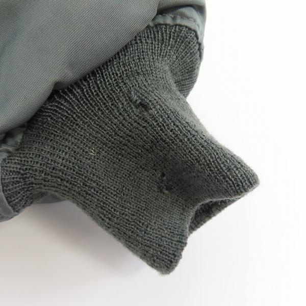 実際に弊社で買取させて頂いたBLUE ANCHOR OVERALL社製 L-2B ヴィンテージ フライトジャケット/ボンバージャケット MIL-J-7448A Size：Lの画像 8枚目