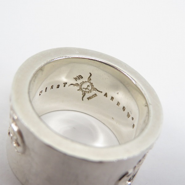 実際に弊社で買取させて頂いた【ギャラ付】FIRST ARROWS/ファーストアローズ K18付 アラベスクインゴットリング L R-049/26号の画像 6枚目