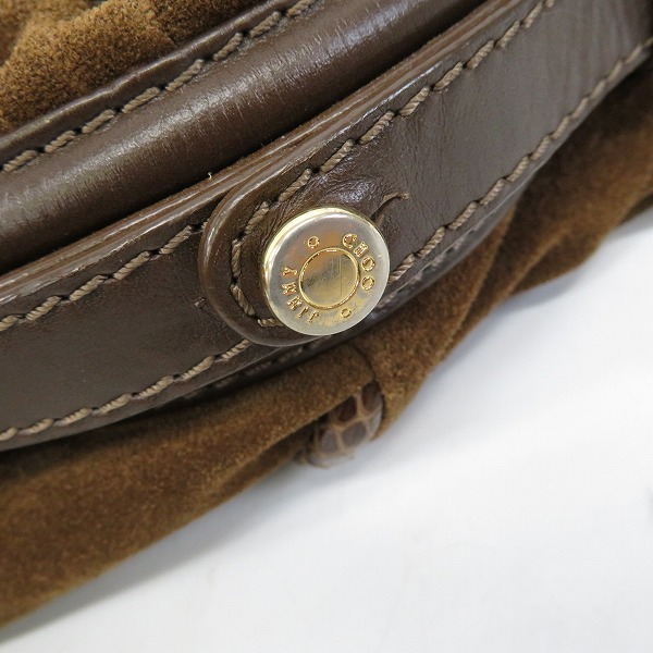 実際に弊社で買取させて頂いた【難あり】JIMMY CHOO/ジミーチュウ ALEX ショルダーバッグの画像 7枚目