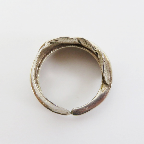 実際に弊社で買取させて頂いたFIRST ARROW'S/ファーストアローズ フェザー リング 17号の画像 5枚目