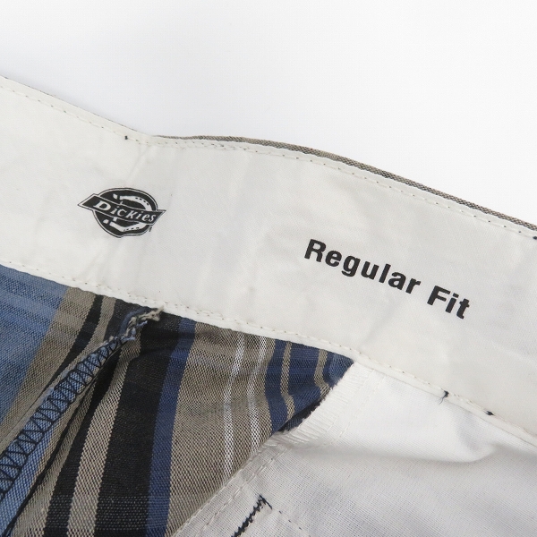 実際に弊社で買取させて頂いた【おまとめ品】Dickies/ディッキーズ MULTI USE POCKET SHORTS/マルチユーズ ポケット ショーツ/チェック柄 ハーフパンツ/34の画像 2枚目