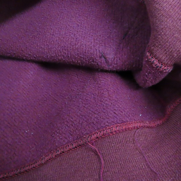 実際に弊社で買取させて頂いたChampion/チャンピオン 70年代後半～80年代前半 リバースウィーブ ビンテージ プルオーバー パーカー Size：Lの画像 7枚目