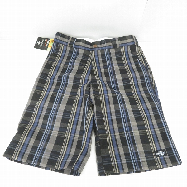 実際に弊社で買取させて頂いた【おまとめ品】Dickies/ディッキーズ MULTI USE POCKET SHORTS/マルチユーズ ポケット ショーツ/チェック柄 ハーフパンツ/32の画像 1枚目