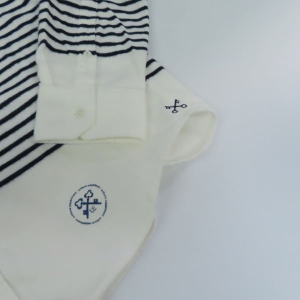 実際に弊社で買取させて頂いたuniform experiment/ユニフォーム エクスペリメント フランネル フーディ シャツ UE-123054/3の画像 6枚目