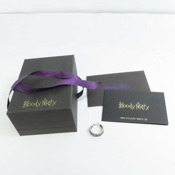実際に弊社で買取させて頂いた【ギャラ付き】Bloody Mary/ブラッディマリー フェイバーリング/ダイヤモンド 11号の画像 8枚目