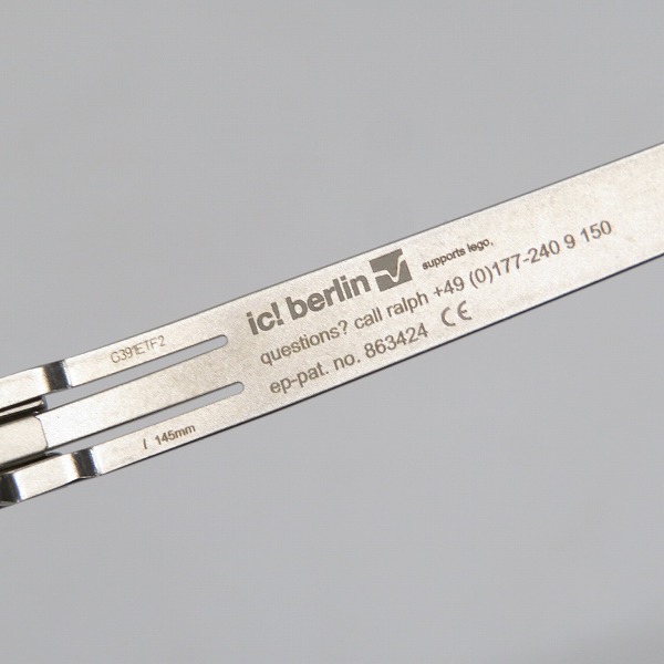 実際に弊社で買取させて頂いたic! berlin/アイシーベルリン marie メガネフレーム/眼鏡/アイウェア 863424の画像 5枚目