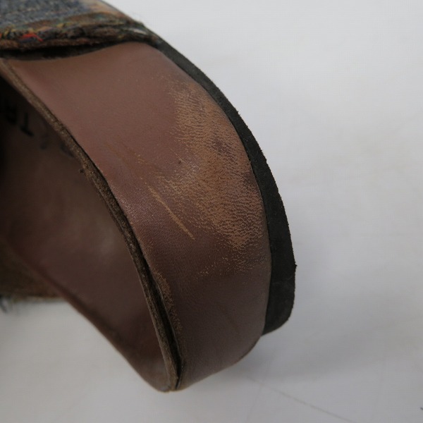 実際に弊社で買取させて頂いたTATAMI×White Mountaineering/タタミ×ホワイトマウンテニアニング コラボ ピリツァ ネイティブ柄 サンダル/43の画像 8枚目