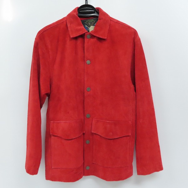 実際に弊社で買取させて頂いた【未使用】MOON AGE DEVILMENT×EGO TRIPPING/ムーンエイジデビルメント Cow Suede Hunting Jacket mjk-0214/46