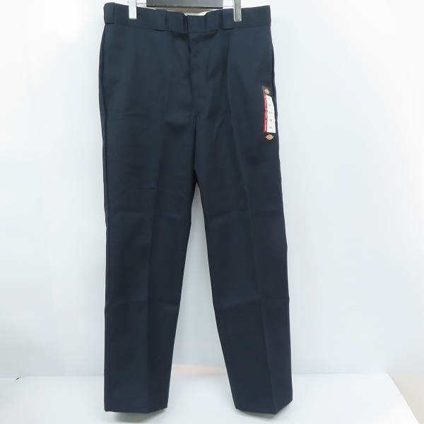 実際に弊社で買取させて頂いた【未使用】Dickies/ディッキーズ ワークパンツ/チノパン ダークネイビー 874DN/36