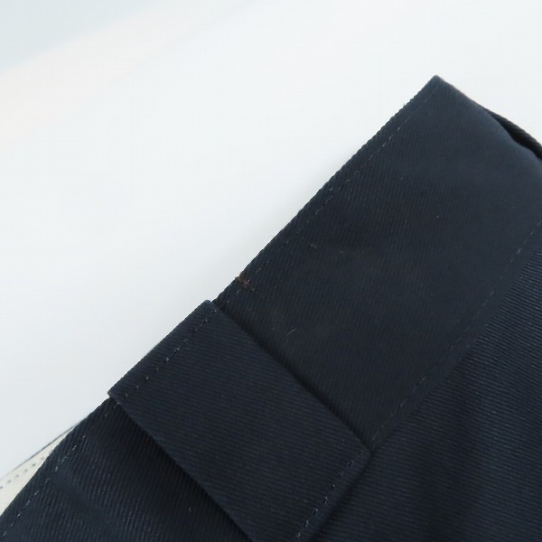 実際に弊社で買取させて頂いた(2)【未使用】Dickies/ディッキーズ ワークパンツ/チノパン ダークネイビー 874DN/40の画像 6枚目