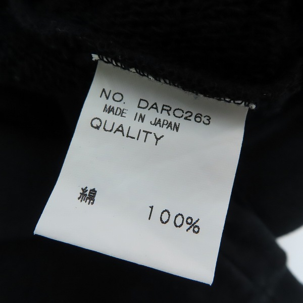 実際に弊社で買取させて頂いたDOARAT/ドゥアラット PEACE 前V スウェット/Lの画像 3枚目