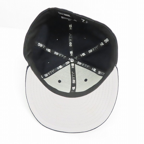 実際に弊社で買取させて頂いたFRAGMENT DESIGN×NEW ERA/フラグメントデザイン×ニューエラ FRG ロゴ刺繍 キャップ/7-1/2の画像 5枚目