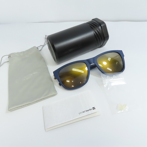 実際に弊社で買取させて頂いたic! berlin/アイシーベルリン 186 vionvillestr サングラス メガネフレーム アイウェアの画像 8枚目