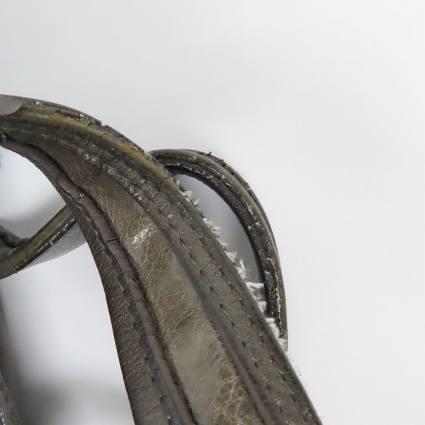 実際に弊社で買取させて頂いたGIVENCHY/ジバンシー ロゴエンボス レザー 2WAY ショルダーバッグ の画像 8枚目