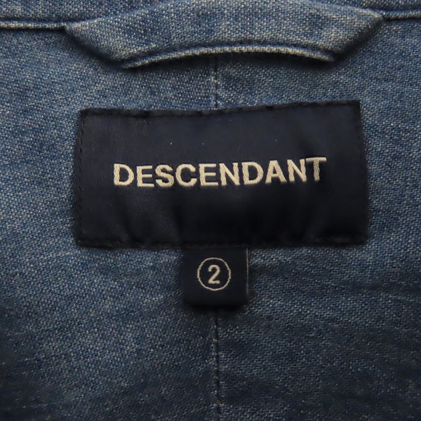 実際に弊社で買取させて頂いたDESCENDANT/ディセンダント デニム ボタンダウンシャツ/2の画像 2枚目
