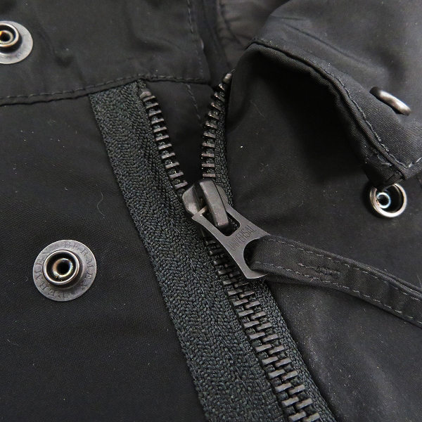 実際に弊社で買取させて頂いたUNITED ARROWS Green label relaxing/ユナイテッドアローズ グリーンレーベルリラクシング ライナー付 モッズコート/Mの画像 7枚目