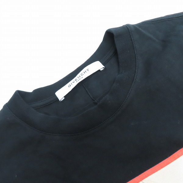 実際に弊社で買取させて頂いたGIVENCHY/ジバンシィ EYE刺繍/スフィンクスプリント 半袖Ｔシャツ 17J 7141 651/XSの画像 5枚目