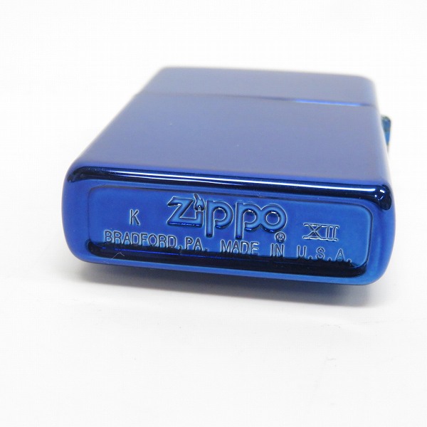 実際に弊社で買取させて頂いたZIPPO/ジッポー 熱帯魚  Pomacanthus navarchus/エンゼルフィッシュ メタル No.285 サングラス付き/1996年製の画像 3枚目