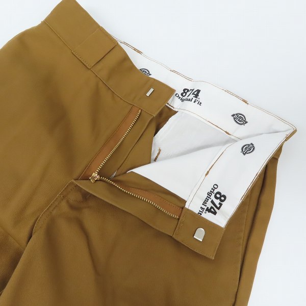 実際に弊社で買取させて頂いたDickies/ディッキーズ 874 オリジナルフィット フラットフロント ワークパンツ DK006894/28の画像 2枚目