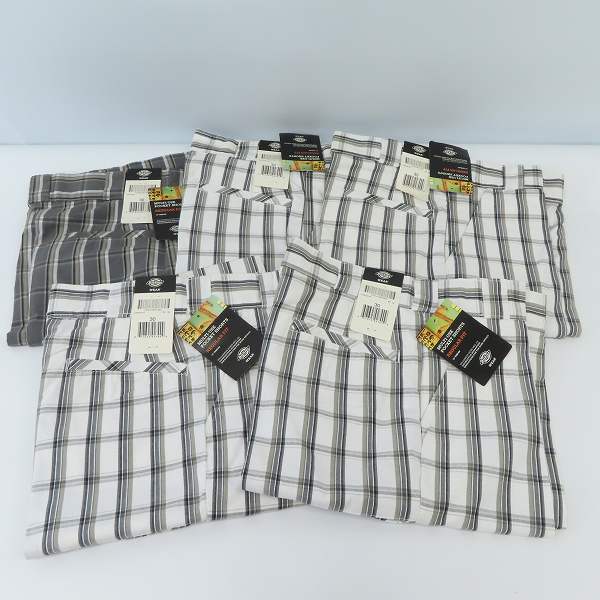 実際に弊社で買取させて頂いた【おまとめ品】Dickies/ディッキーズ MULTI USE POCKET SHORTS/マルチユーズ ポケット ショーツ/チェック柄 ハーフパンツ/30