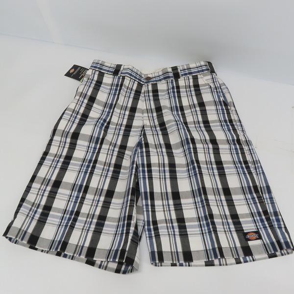 実際に弊社で買取させて頂いた【おまとめ品】Dickies/ディッキーズ MULTI USE POCKET SHORTS/マルチユーズ ポケット ショーツ/チェック柄 ハーフパンツ/36の画像 5枚目