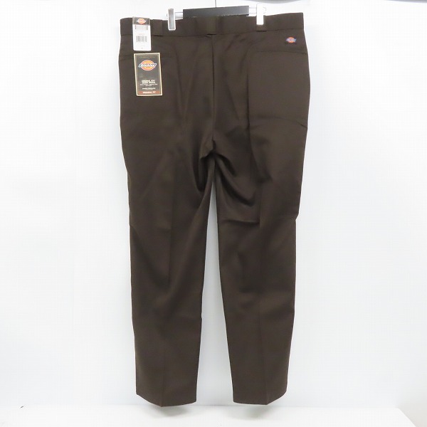 実際に弊社で買取させて頂いた【未使用】Dickies/ディッキーズ ワークパンツ/チノパン ダークブラウン 44の画像 1枚目