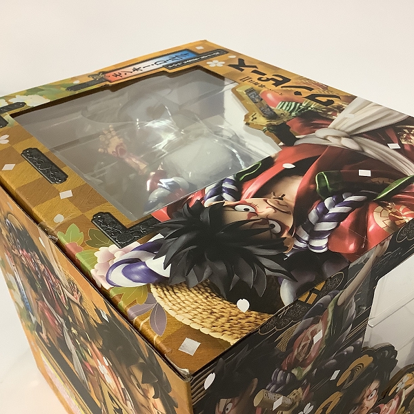 実際に弊社で買取させて頂いた未開封 メガハウス P.O.P/POP スーパー歌舞伎II ONE PIECE モンキー・D・ルフィ P.O.P KABUKI EDITIONの画像 5枚目