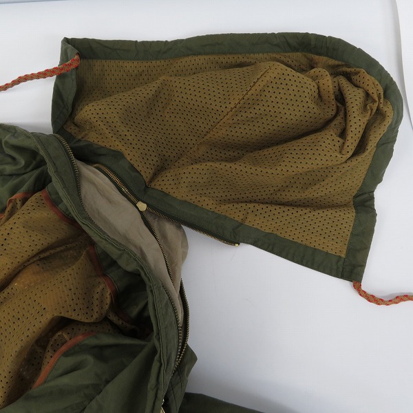 実際に弊社で買取させて頂いたMARC JACOBS/マークジェイコブス ミリタリージャケット イタリア製 S84AM0152 /44の画像 7枚目