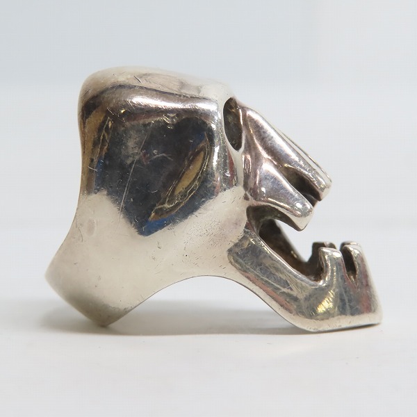 実際に弊社で買取させて頂いたCRAZY PIG/クレイジーピッグ マックススカルリング/15号の画像 4枚目