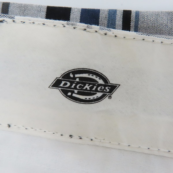 実際に弊社で買取させて頂いた【おまとめ品】Dickies/ディッキーズ MULTI USE POCKET SHORTS/マルチユーズ ポケット ショーツ/チェック柄 ハーフパンツ/34の画像 1枚目