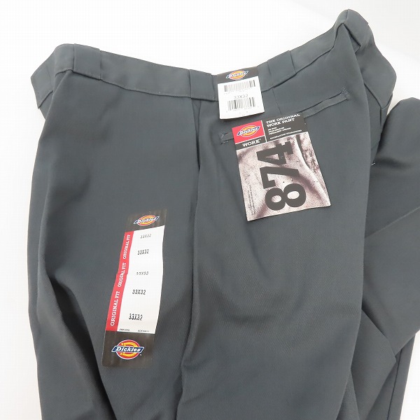 実際に弊社で買取させて頂いた【未使用】Dickies/ディッキーズ ワークパンツ/チノパン/グレー/ 33の画像 5枚目