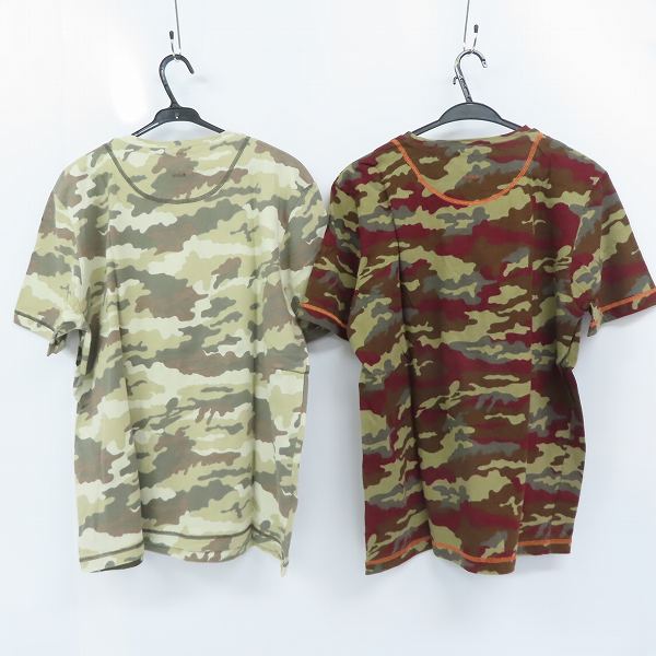 実際に弊社で買取させて頂いたHUGO BOSS/ヒューゴボス 迷彩/カモフラ Tシャツ /M 2点セットの画像 1枚目