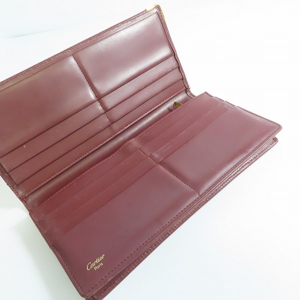 実際に弊社で買取させて頂いたCartier/カルティエ マストライン 二つ折り長財布の画像 3枚目