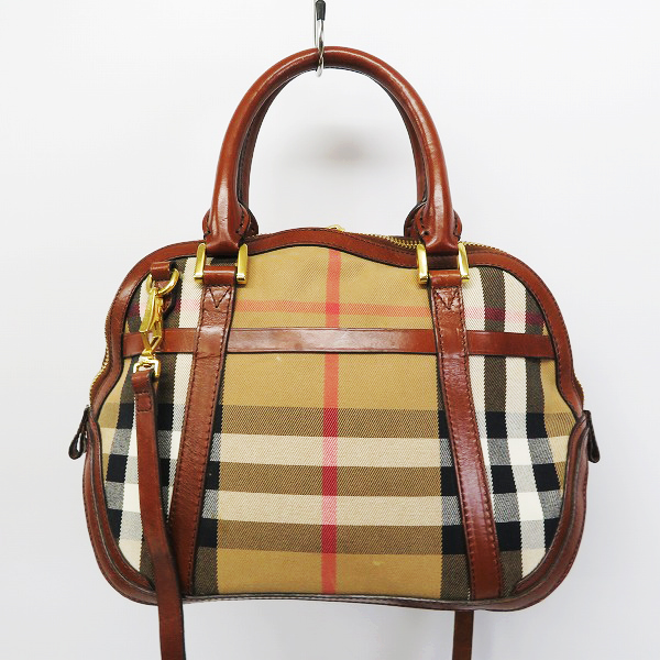 実際に弊社で買取させて頂いたBURBERRY/バーバリー オーチャード 2WAY ハンドバッグ 3853773の画像 1枚目