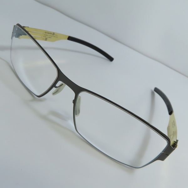 実際に弊社で買取させて頂いたic! berlin/アイシーベルリン gilbert t. メガネフレーム アイウェア