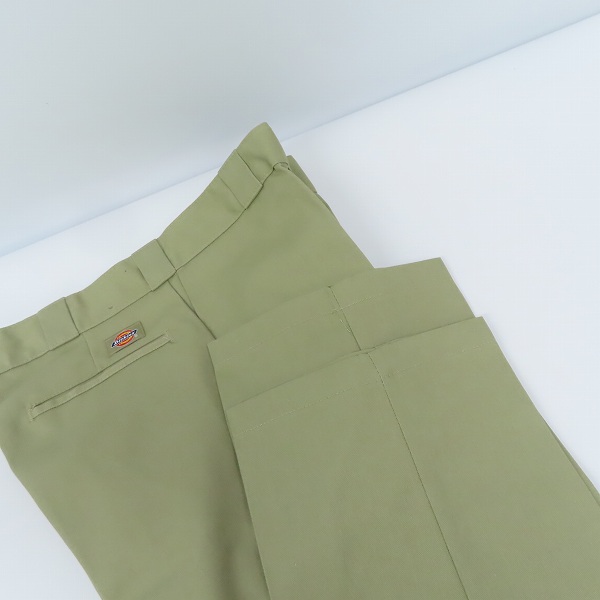 実際に弊社で買取させて頂いたDickies/ディッキーズ ワークパンツ/チノパン カーキ 874KH/34の画像 7枚目