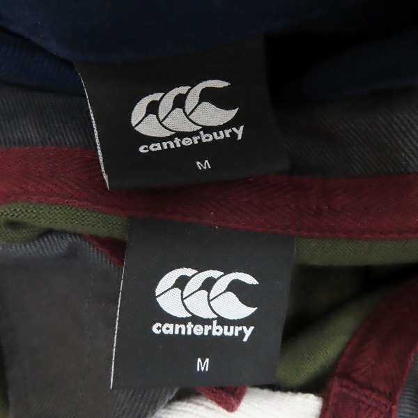 実際に弊社で買取させて頂いたcanterbury/カンタベリー ロングスリーブ ラガーシャツ 4点セットの画像 2枚目